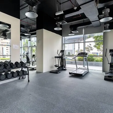 First Class 2Br With Magical Duplex In Central Park Dubai Exterior photo