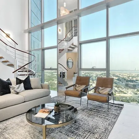 First Class 2Br With Magical Duplex In Central Park Dubai Exterior photo